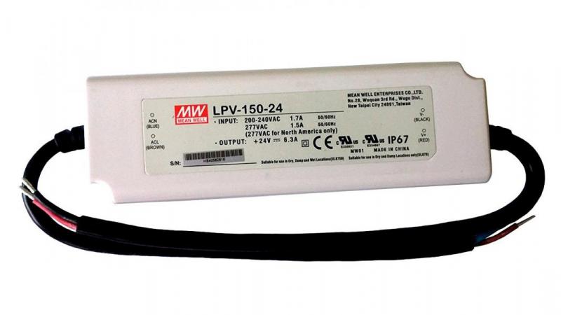 Источник питания постоянного тока LPV-150-24V
