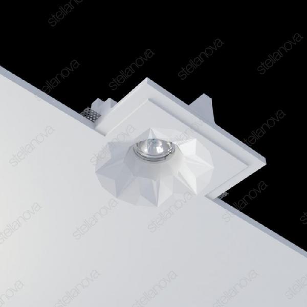 Встраиваемый гипсовый светильник ELEKTRA POLY