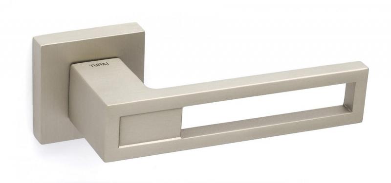 Дверная ручка BURACO 2737Q НИКЕЛЬ