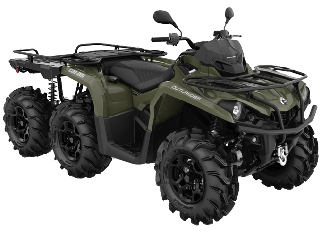 Квадроциклы OUTLANDER 6×6 XU+ 450 2021