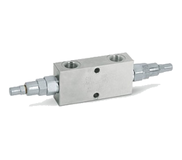 ТОРМОЗНЫЕ КЛАПАНЫ ДВУХСТОРОННЕГО ДЕЙСТВИЯ VBCD DE