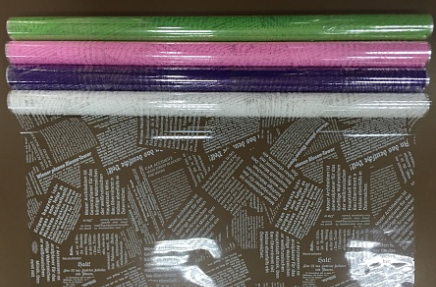 Пленка рисованная Газета (60см/400гр)