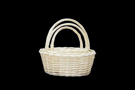 Корзины ивовые №10517 (набор круглый из 3шт)