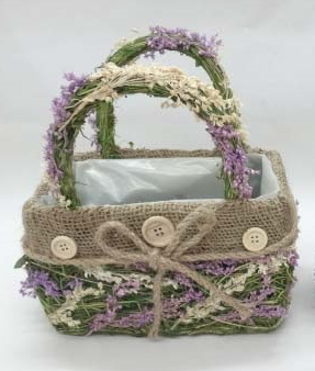 BH14S341 Кашпо Сумка 20см (1шт/уп)