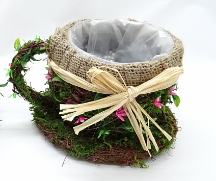 BH17C198-16 Кашпо Чашка 16см (1шт/уп)