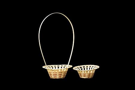 Корзинки соломенные с бортиком DK12-2 большая