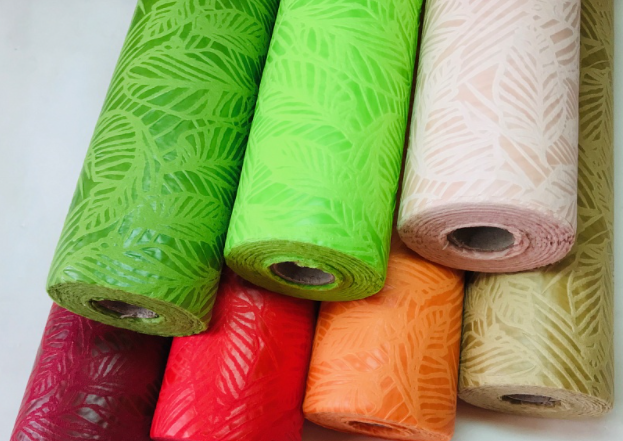 Фетр 3D Листопад 50см*10 м