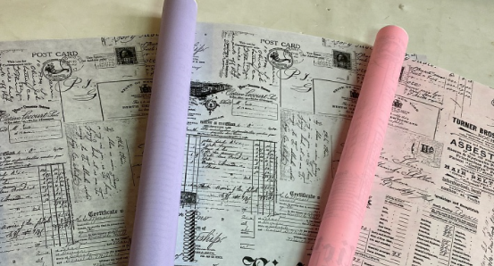 Крафт белый двухсторонний Накладные + тонировка (70см/400гр)