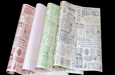 Крафт бурый Газета с фото (70см/400гр)