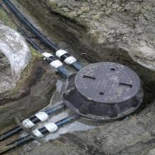 Прокладка оптического кабеля