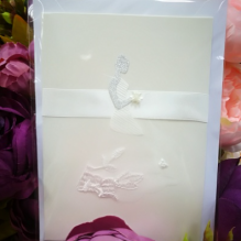 EG117-GC075AM Открытка ручной работы Невеста 12см*17см