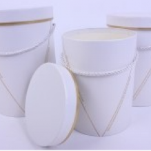 Коробка(W94) Цилиндр Перламутр 3в1