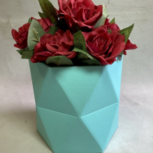 Коробка Многогранник 3D D16см Н18см