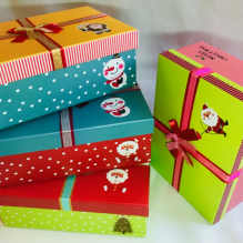 Коробка(K37) Прямоугольная Merry Christmas 3в1 32*23*12