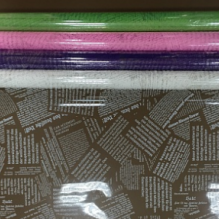 Пленка рисованная Газета (60см/400гр)