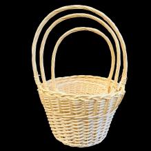 Корзины ивовые №14-394 (набор круглый из 3шт)