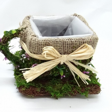 BH17C212-16 Кашпо Чашка квадратная 16см (1шт/уп)