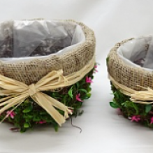 BH17C191 Набор кашпо Круглые (2шт/уп)