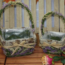 BH14S380 Набор корзин Квадратные (2шт/уп)