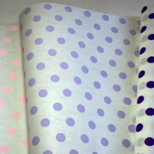 Крафт белый Конфетти (70см/400гр)