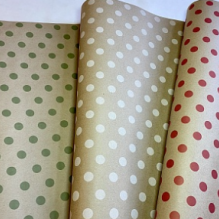 Крафт бурый Конфетти (70см/400гр)